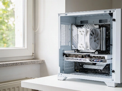 GIGABYTE B850M AORUS Stealth Ice: The Motherboard That Hides It All QWERTYmag