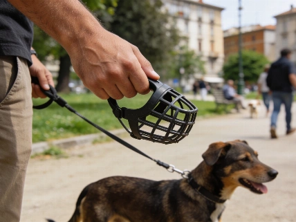Guinzaglio e museruola: cosa cambia con la riforma della polizia veterinaria QWERTYmag