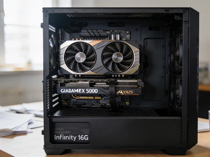 Gigabyte Aorus GeForce RTX 5080 Infinity 16G: la nuova regina del gaming e del raffreddamento QWERTYmag