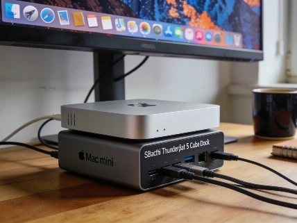 Satechi CubeDock turns the Mac mini into a serious desktop workstation QWERTYmag