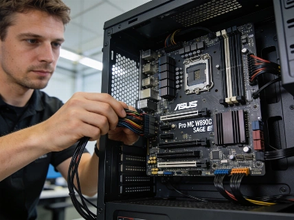 ASUS Pro WS W890E SAGE SE takes over the Xeon 600 workstation market QWERTYmag