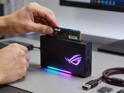 ASUS ROG Strix Aiolos spinge gli SSD esterni oltre i limiti QWERTYmag