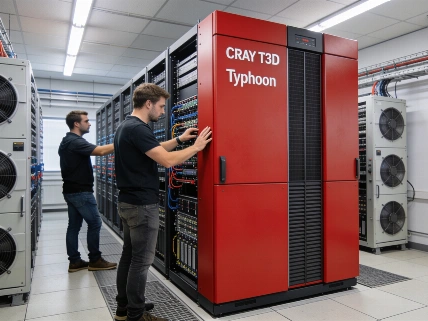 Il primo Cray T3D mai prodotto all'asta: la storia del Typhoon QWERTYmag
