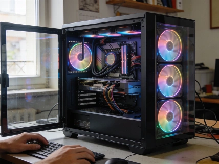 HYTE Y50 RGB cambia le regole dei case dual-chamber sotto i 100 euro QWERTYmag