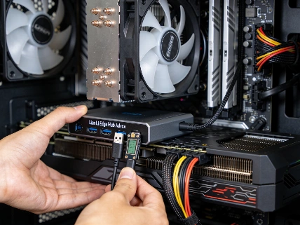 Lian Li Edge Hub Adv rivoluziona la gestione delle connessioni nei PC da gaming QWERTYmag