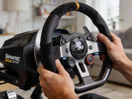 Simagic Zeus Sport: la rivoluzione del volante modulare per sim racing QWERTYmag