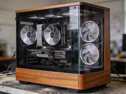 Fractal Summit porta il legno nei case gaming di fascia alta QWERTYmag