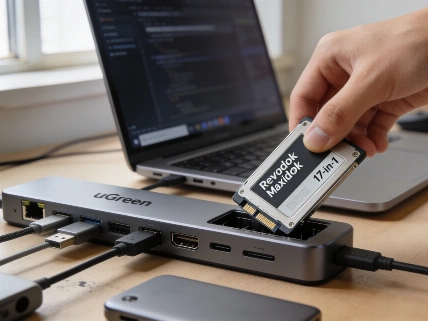 uGreen Revodok Maxidok 17-in-1 resets the bar for Thunderbolt 5 docks QWERTYmag