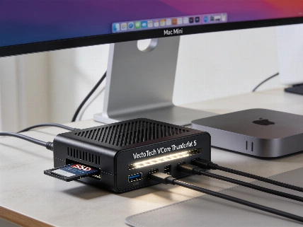 VectoTech V-Core undercuts Thunderbolt 5 dock prices QWERTYmag