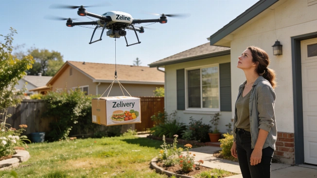 Uber integra i droni Zipline nella rete di consegne Eats QWERTYmag