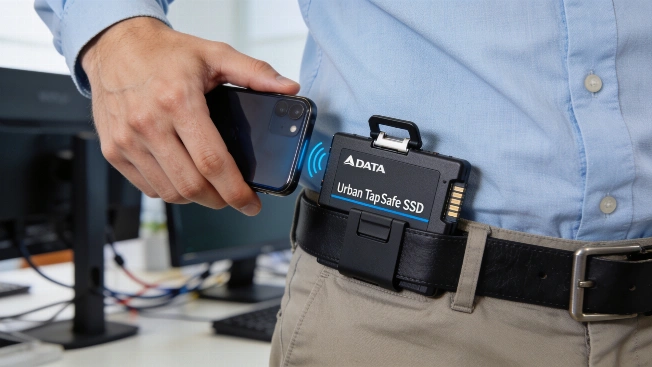 Adata Urban TapSafe: strong on security, slow on speed QWERTYmag
