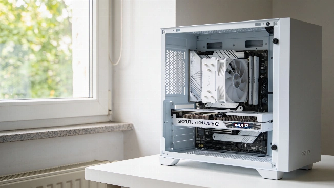 GIGABYTE B850M AORUS Stealth Ice: The Motherboard That Hides It All QWERTYmag