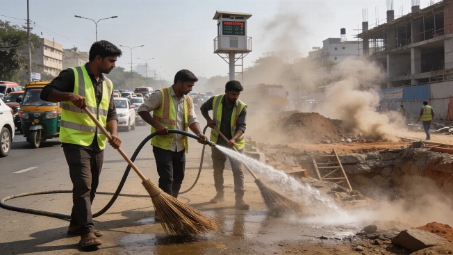 Delhi launches targeted crackdown on air pollution hotspots QWERTYmag