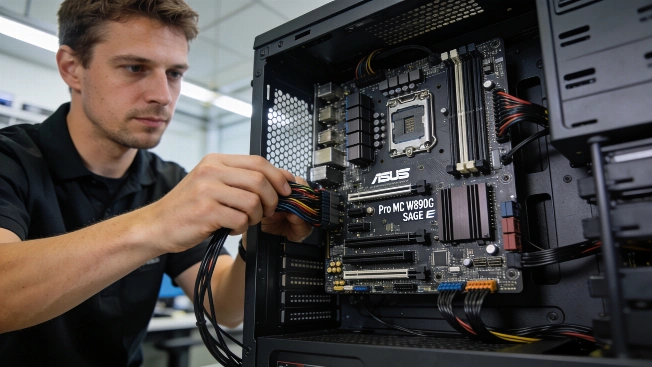 ASUS Pro WS W890E SAGE SE takes over the Xeon 600 workstation market QWERTYmag