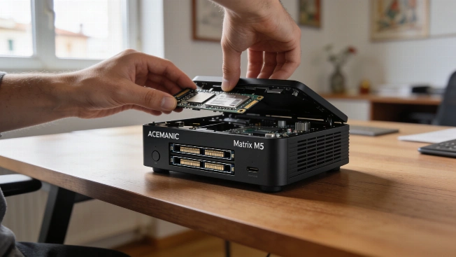 ACEMAGIC Matrix M5 Mini PC: strong CPU performance in a compact package QWERTYmag