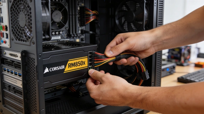 CORSAIR RM850x: Quiet, efficient power for demanding PC builds QWERTYmag