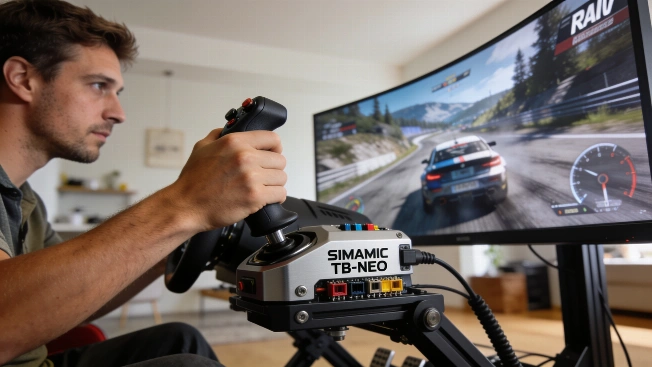 Simagic TB-Neo reinventa il freno a mano per il sim racing QWERTYmag
