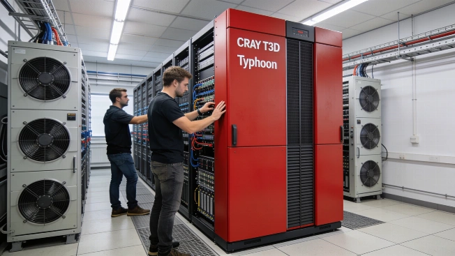 Il primo Cray T3D mai prodotto all'asta: la storia del Typhoon QWERTYmag