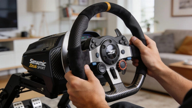 Simagic Zeus Sport: la rivoluzione del volante modulare per sim racing QWERTYmag
