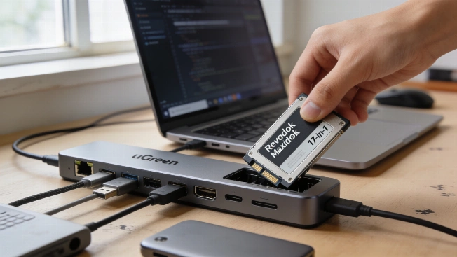 uGreen Revodok Maxidok 17-in-1 resets the bar for Thunderbolt 5 docks QWERTYmag