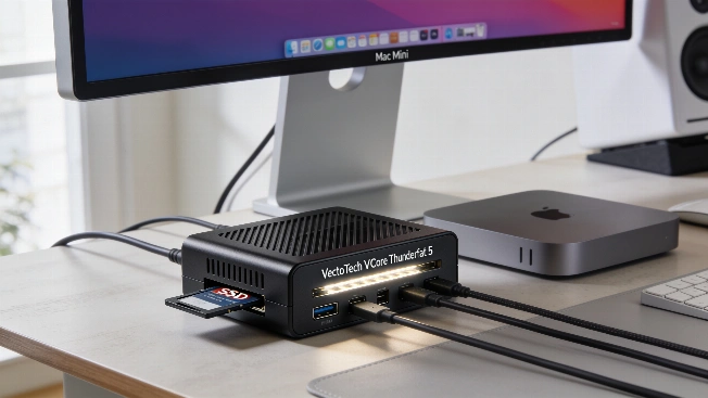 VectoTech V-Core undercuts Thunderbolt 5 dock prices QWERTYmag
