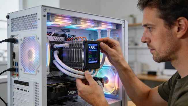ASUS ROG Strix SLC IV 360 ARGB LCD: un nuovo standard per il raffreddamento AIO QWERTYmag